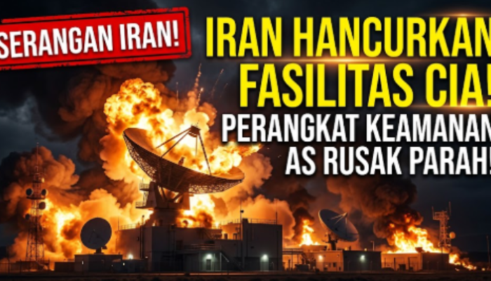 Fasilitas Intelijen CIA dan Perangkat Pengawasan AS Rusak Parah Diserang Iran