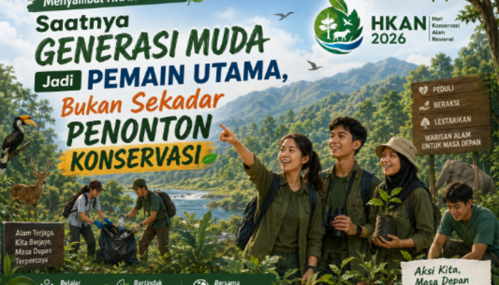 Menyambut HKAN 2026: Saatnya Generasi Muda Jadi Pemain Utama, Bukan Sekadar Penonton Konservasi