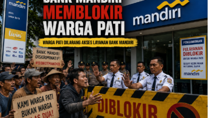 Bank Mandiri Viral Usai Pemblokiran Rekening Warga Pati, Ini Kronologi dan Penjelasannya