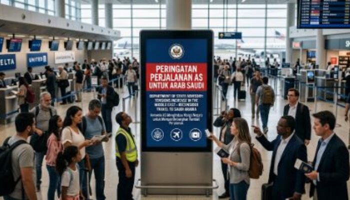 Ketegangan Timur Tengah Meningkat, AS Keluarkan Peringatan Perjalanan untuk Arab Saudi
