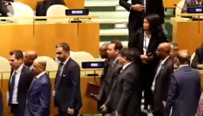 Delegasi Indonesia Kompak Lakukan Aksi Walk Out Saat Benjamin Netanyahu Berpidato di Sidang Umum PBB
