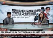 Bikin Penasaran! Kenapa KDM Enggan Tegas Menolak Wacana Duet dengan Gibran di Pilpres 2029? Ini Analisis Pengamat