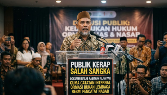 Publik Kerap Salah Sangka, Ternyata Dokumen Nasab Rabithah Alawiyah Cuma Catatan Internal Ormas! Bukan lembaga resmi pencatat NASAB