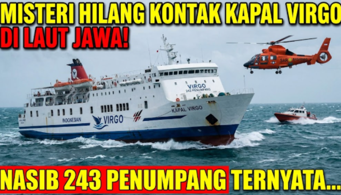 KAPAL VIRGO INI SEMPAT HILANG KONTAK DI LAUT JAWA! BEGINI KRONOLOGI LENGKAPNYA