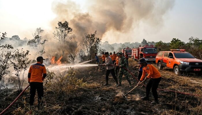 BPBD Belitung Timur Tangani 411 Kasus Karhutla, Kecamatan Manggar Jadi Wilayah Terdampak Parah