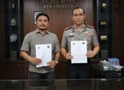 Dukung Program Kapolri, Polrestro Bekasi Kota Gandeng PT Sentosa Garmindo Hadirkan Ratusan Mesin Jahit untuk Pelajar